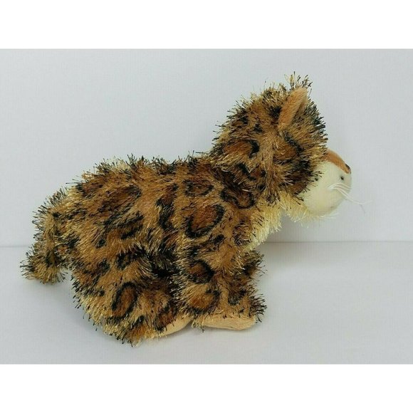 Ganz Webkinz Leopard Plush 9" HM031 No Code Spotted Stuffed Animal Toy - Picture 4 of 11